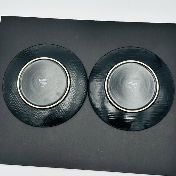 Target Home Red Black Solstice 9” Salad Plates Set of 2 - Picture 6 of 9